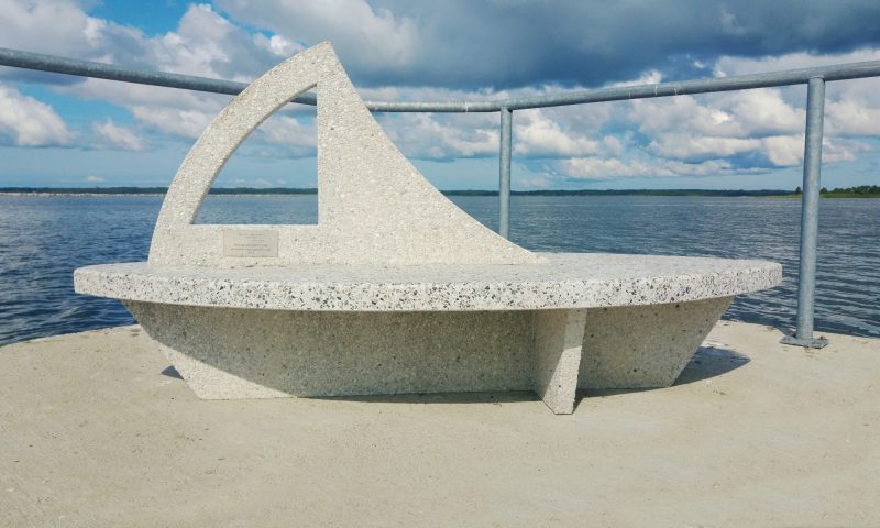 Kuva tuotteesta Betonipenkki KB723 Purje, Kuva 1