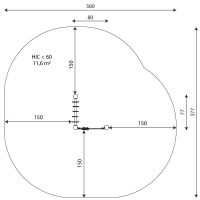Kuva tuotteen Geometriset kuviot ja manuaaliset elementit V 0121 turva-alueesta