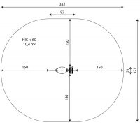 Kuva tuotteen Jousikeinu Koira V 0602 turva-alueesta