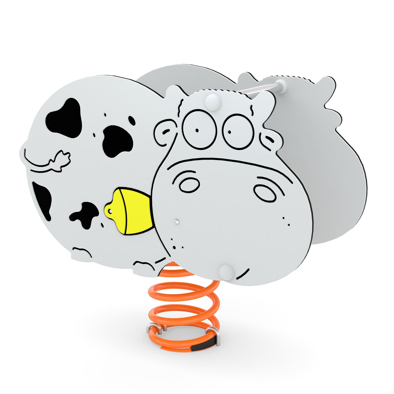 Kuva tuotteesta Jousikeinu Lehmä V 0616, Kuva 1