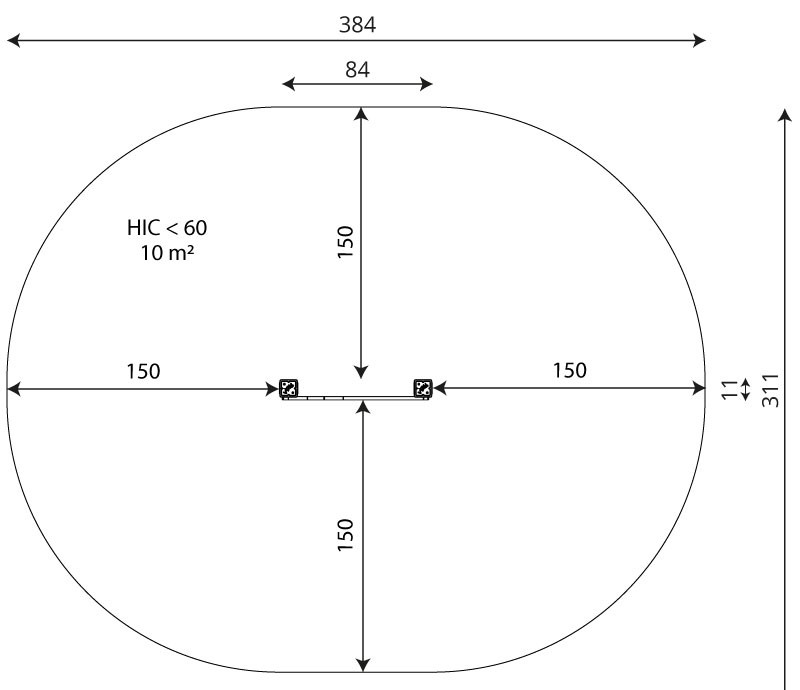 Kuva tuotteen Aktiviteettitaulu ABC VWD 1478 turva-alueesta