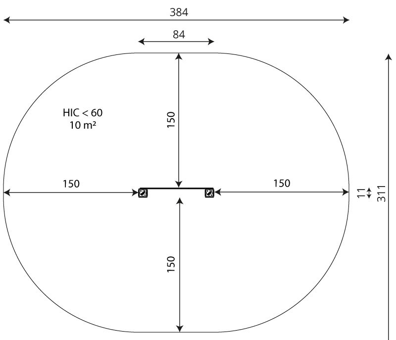 Kuva tuotteen Aktiviteettitaulu Aarrekartta VWD 1477 turva-alueesta
