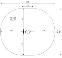 Kuva tuotteen Jousikeinu Hevonen V 0604C4 turva-alueesta