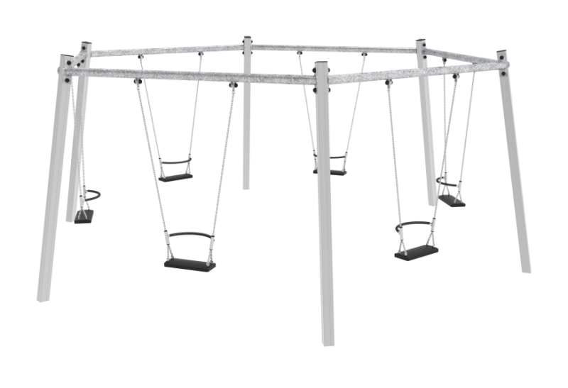 Kuva tuotteesta Ryhmäkeinu kuudelle DPZAQ530, Kuva 1