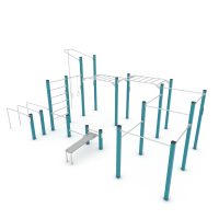 Kuva tuotteesta Voimistelukeskus 6 V 2328, Sininen