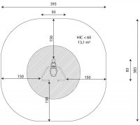 Kuva tuotteen Yläveto- ja pystypunnerruspenkki V 1105-1 turva-alueesta