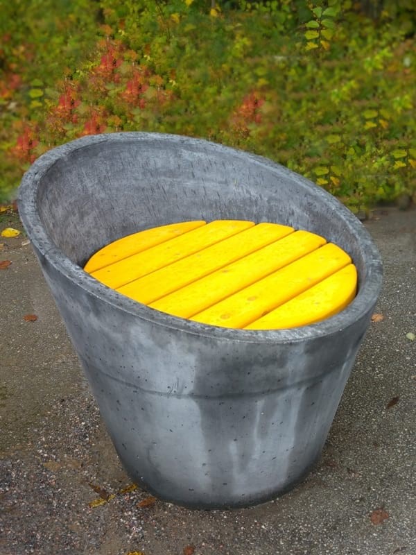 Kuva tuotteesta Betoninen istuin KB740, Kuva 1