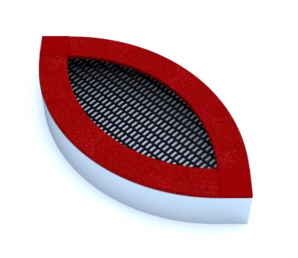 Kuva tuotteesta Trampoliini Vene 1,33 x 2,3 m MP-TZMPP-B, Kuva 1