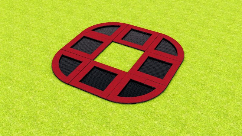 Kuva tuotteesta Trampoliinisetti 2 MP-TS2