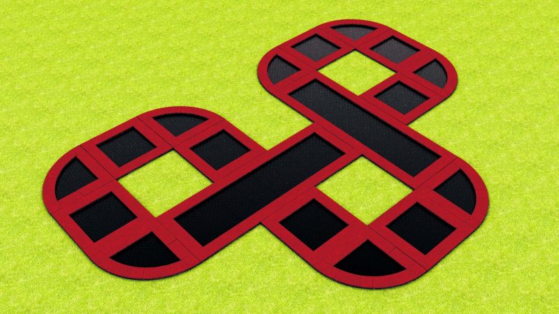 Kuva tuotteesta Trampoliinisetti 7 MP-TS7 v2