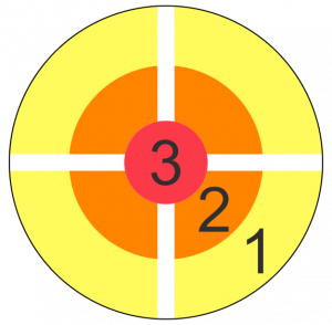 Kuva tuotteesta Maalitaulu 2D-P21, Kuva 1