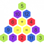 Kuva tuotteesta Pyramidi Numeroilla 2D-P25, Kuva 1