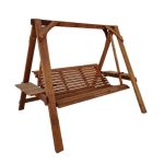 Kuva tuotteesta Salla Lux pihakeinu TN130, Ruskea