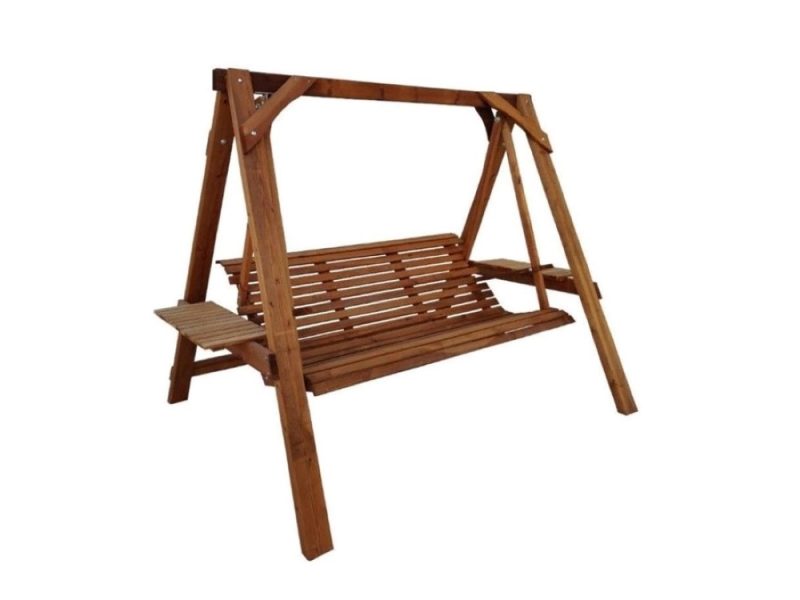 Kuva tuotteesta Salla Lux pihakeinu TN130, Ruskea