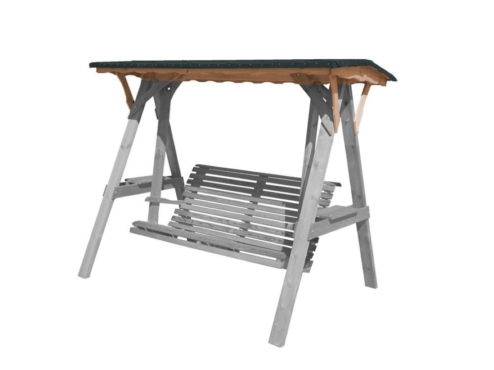 Kuva Salla pihakeinun katosta, Ruskea