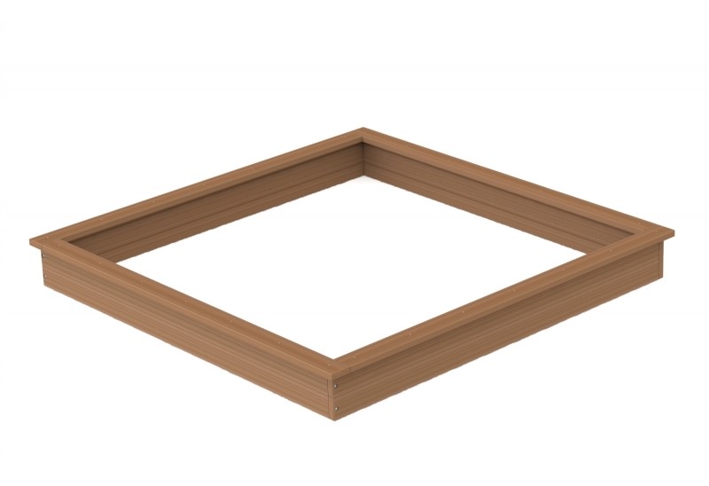 Kuva tuotteesta Mittatilaushiekkalaatikot päällyslaudalla, 3,00 x 4,00 m - 6,00 x 6,00 m MTHL, Kuva 1