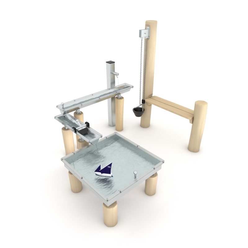 Kuva tuotteesta Robinia Hiekkanosturi Vesikouruelementeillä VRB 2856