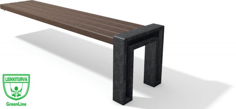 Kuva tuotteesta Hyde Park penkin jatkomoduuli, Ekologinen HHPA10150, Kuva 1